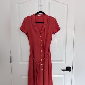Wilfred button down dress